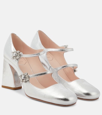 Babies Mini Très Vivier leather pumps | Roger Vivier