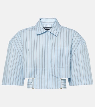 Camicia cropped Bari in cotone | Jacquemus