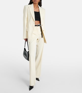 Pantaloni flared Tritone in canvas | Sportmax