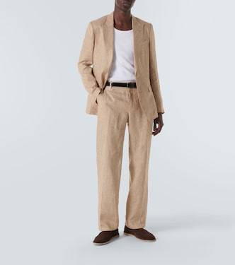 Veste de costume en lin | Dolce&Gabbana