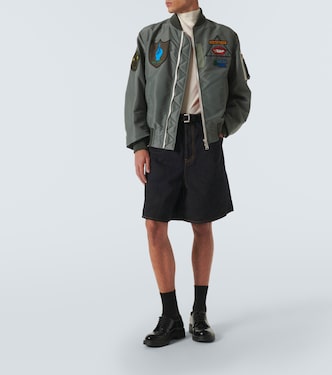 x Mark Gonzales – Veste bomber  | Sacai