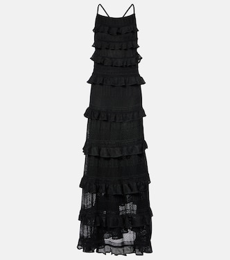Abito lungo Illustration in maglia | Zimmermann