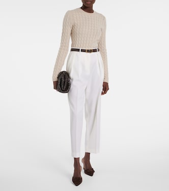 Pantaloni tapered Emmett in lana | Altuzarra