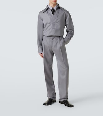 Weite Hose aus Wolle | Bottega Veneta