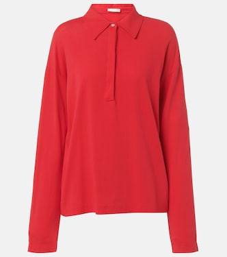 Roddie cotton jersey polo shirt | The Row