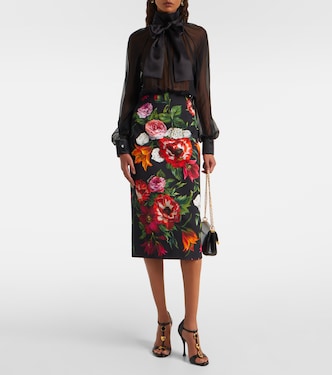 Bedruckter Bleistiftrock | Dolce&Gabbana