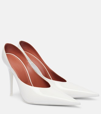 Pumps Anoke 105 aus Lackleder | Amina Muaddi