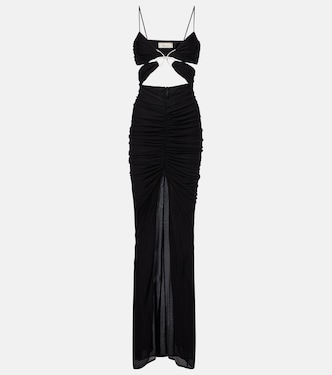 Cutout jersey maxi dress | Blumarine