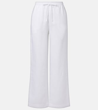 Aurelia linen wide-leg pants | Asceno