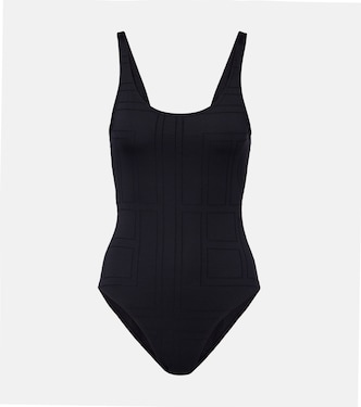Monogram jersey swimsuit | Toteme