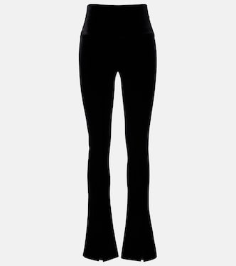 Velvet leggings | Norma Kamali