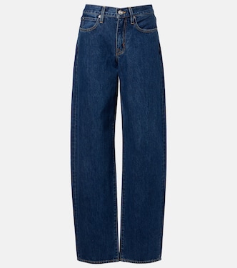 Tess Long low-rise barrel-leg jeans | Slvrlake