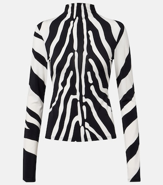 Zebra-print top | Ferragamo