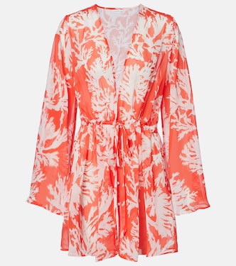 Chloe floral georgette kaftan | Alexandra Miro
