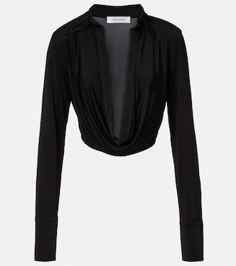 Freya draped crop top | Aya Muse