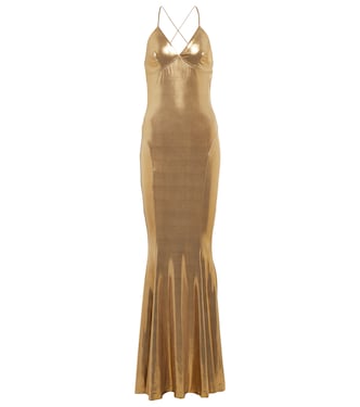 Robe aus Lamé | Norma Kamali