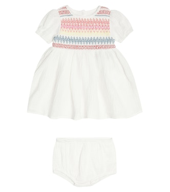 Bébé – Ensemble robe et culotte bloomer en coton | Stella McCartney Kids