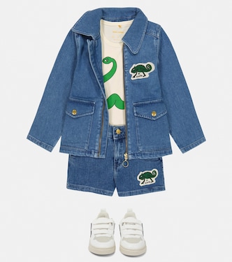 Chaqueta vaquera bordada | Mini Rodini
