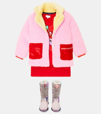 Leopard-printed snow boots | Marc Jacobs Kids