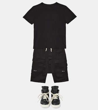 Shorts cargo Pods in cotone | Rick Owens Kids