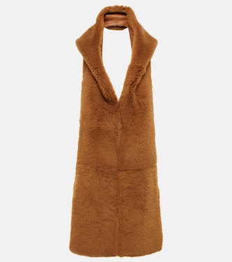 Sciarpa in shearling con cappuccio | Loro Piana