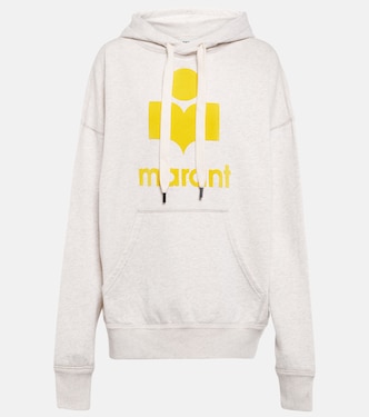 Sweat-shirt à capuche Mansel en coton mélangé à logo | Marant Etoile