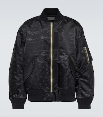 x Eric Haze chaqueta bomber estampada | Sacai
