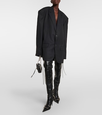 Stivali cuissardes Cagole in pelle | Balenciaga