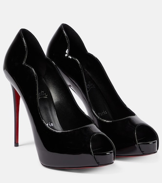 Pumps in vernice con plateau | Christian Louboutin