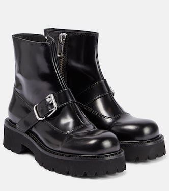 Ankle Boots aus Leder | MM6 Maison Margiela