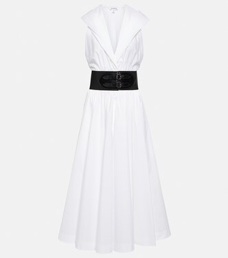 Midikleid aus Baumwolle | Alaïa