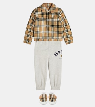 Check windbreaker jacket | Burberry Kids