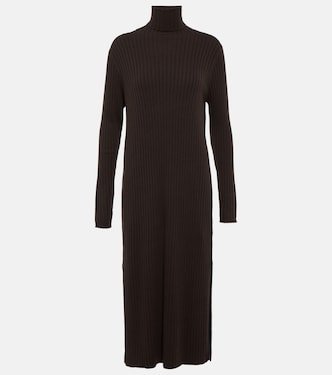 Robe pull à col roulé en cachemire | Jardin des Orangers