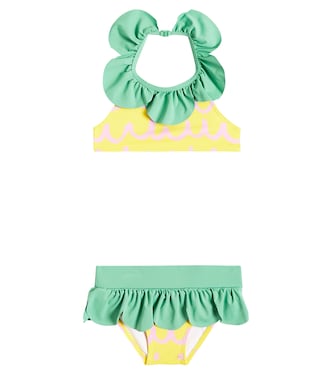 Bikini fruncido estampado | Stella McCartney Kids