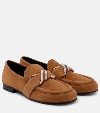 Mocassins Monogram en daim | Proenza Schouler