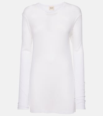 Top in maglia a coste Morton | Khaite