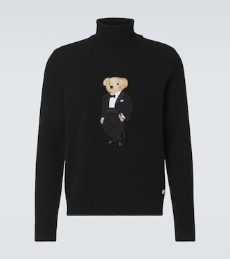 Jersey de cuello alto Polo Bear de cachemir | Ralph Lauren Purple Label