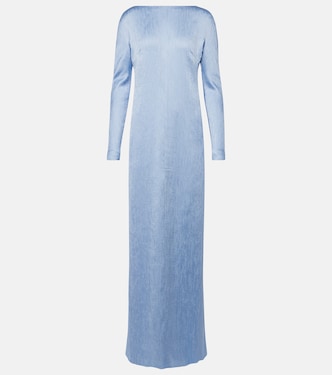 Uriela plissé satin gown | Emilia Wickstead