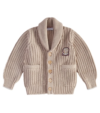 Cardigan aus Baumwolle | Brunello Cucinelli Kids