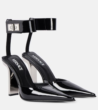 Pumps slingback in vernice | Versace