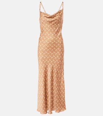 Moon satin slip dress | Marine Serre