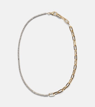 18kt gold chain necklace with diamonds | Bucherer Fine Jewellery