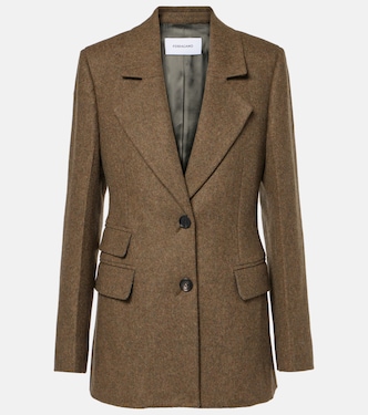 Blazer de franela de lana virgen | Ferragamo