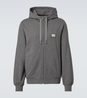 Kapuzenjacke aus Baumwoll-Jersey | Dolce&Gabbana
