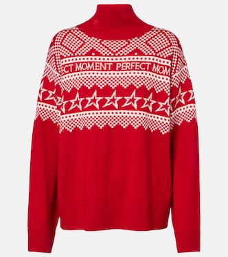 Intarsia wool sweater | Perfect Moment