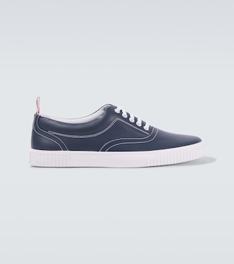 Heritage leather sneakers | Thom Browne