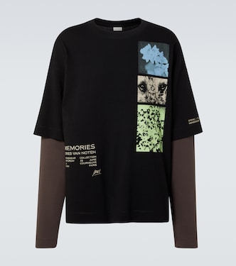 Logo cotton jersey T-shirt | Dries Van Noten
