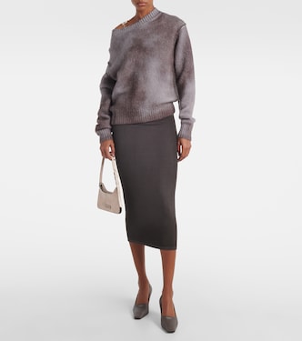 Falda midi de tiro medio | Acne Studios
