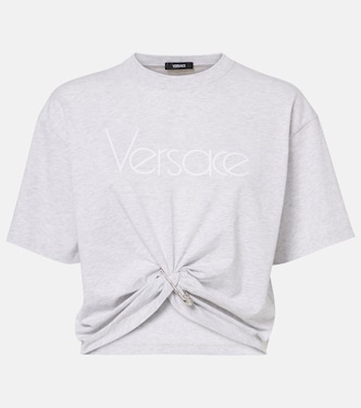 Cropped-Top 1978 Re-Edition aus Baumwolle | Versace