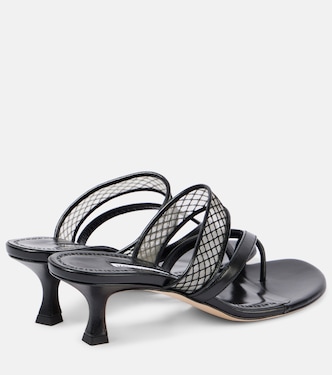 Mules Sulna 50 in pelle | Manolo Blahnik